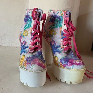 Platform 'My Little Pony' Raver Hightops - Iron Fist